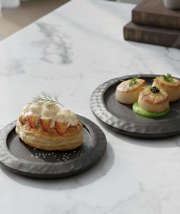 Lagoon Platter (Set of 2) - Grey