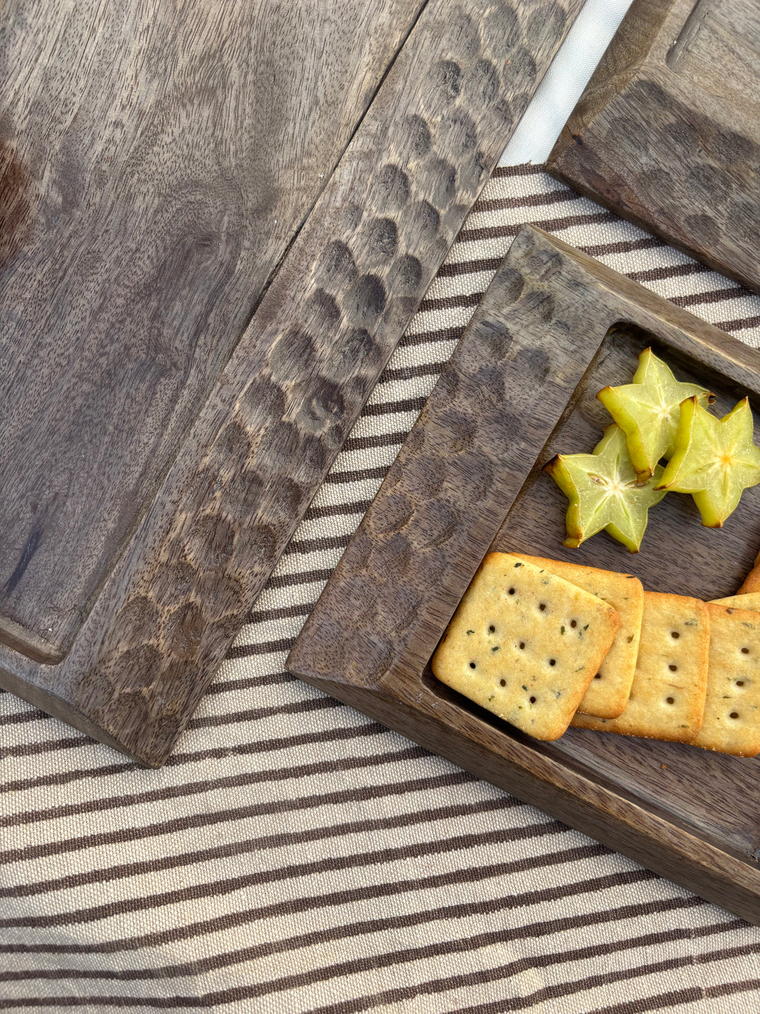 Mocha Platter (Set of 3) - Grey