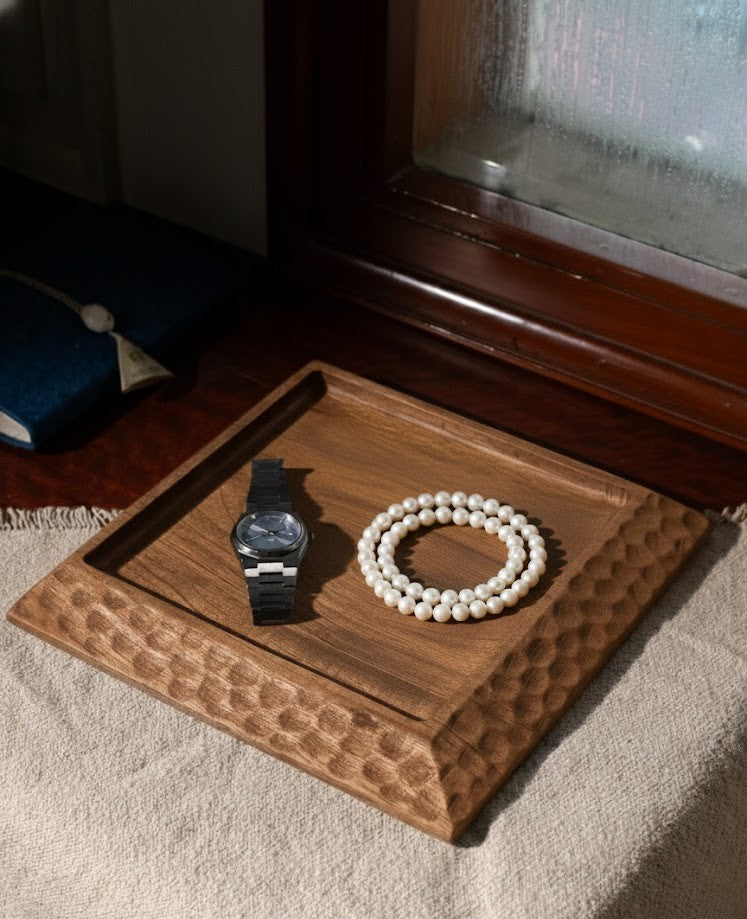 Cocoa Platter (Set of 2) - Brown