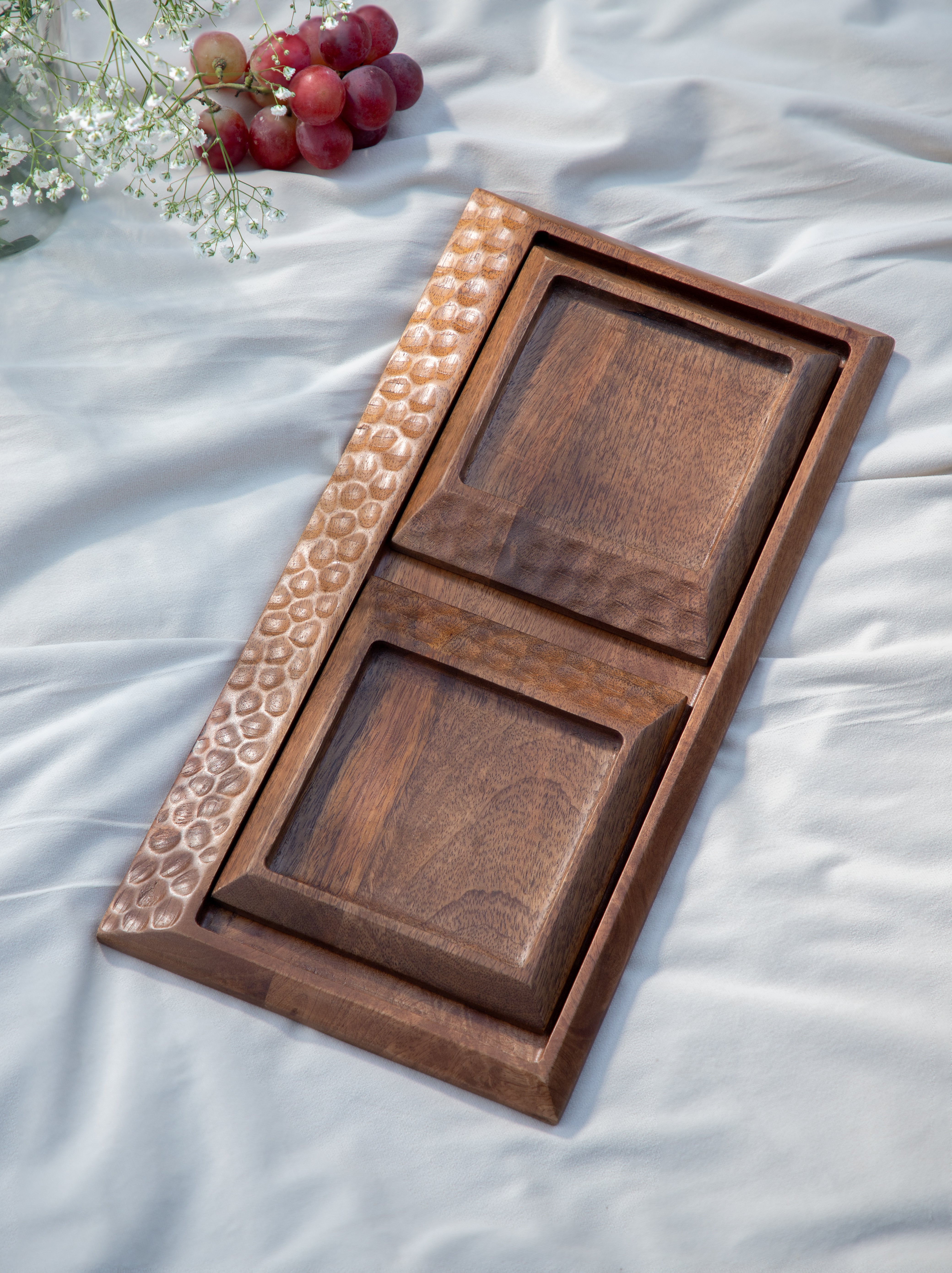 Mocha Platter (Set of 3) - Brown
