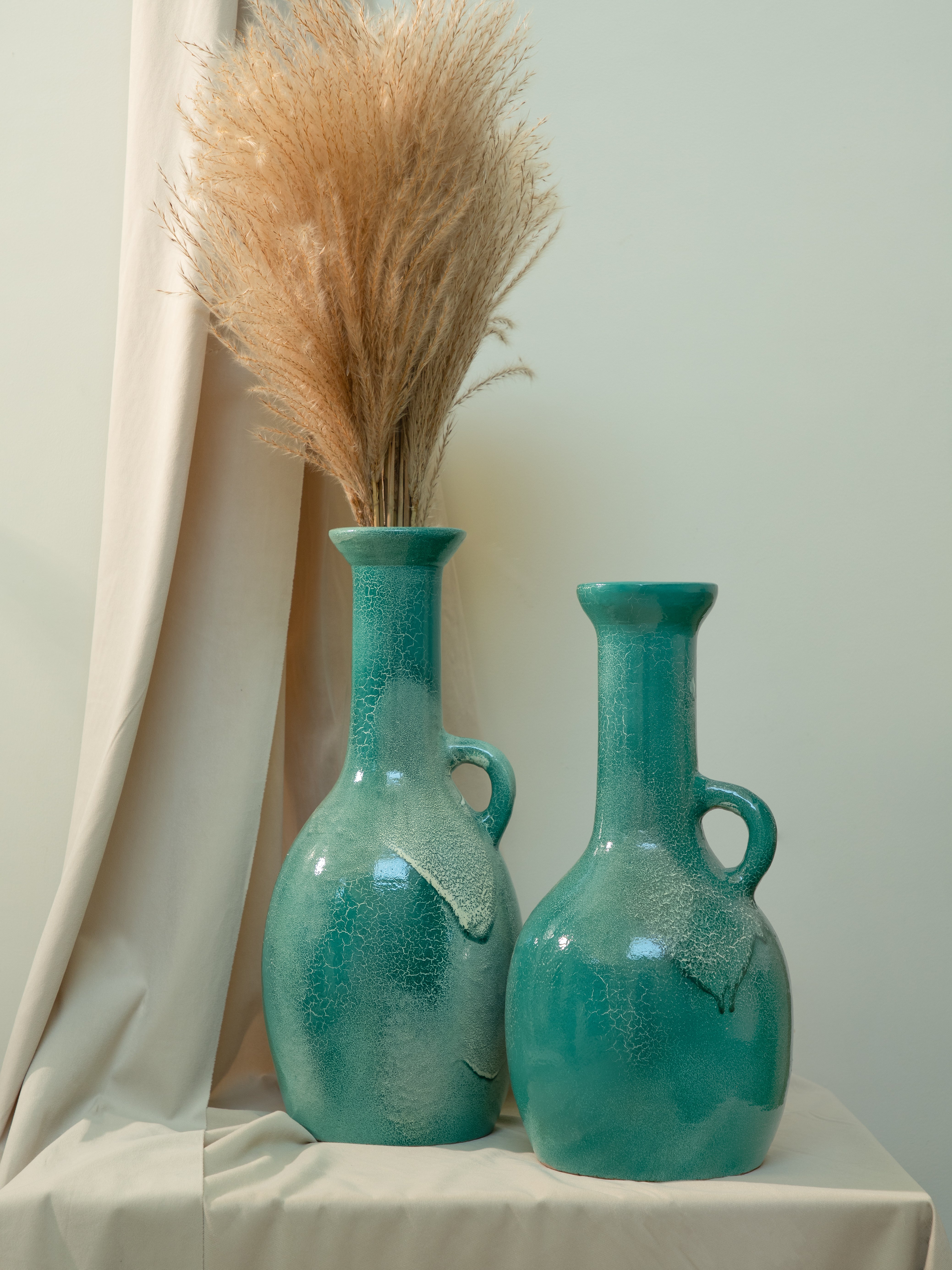 Aqua Vases