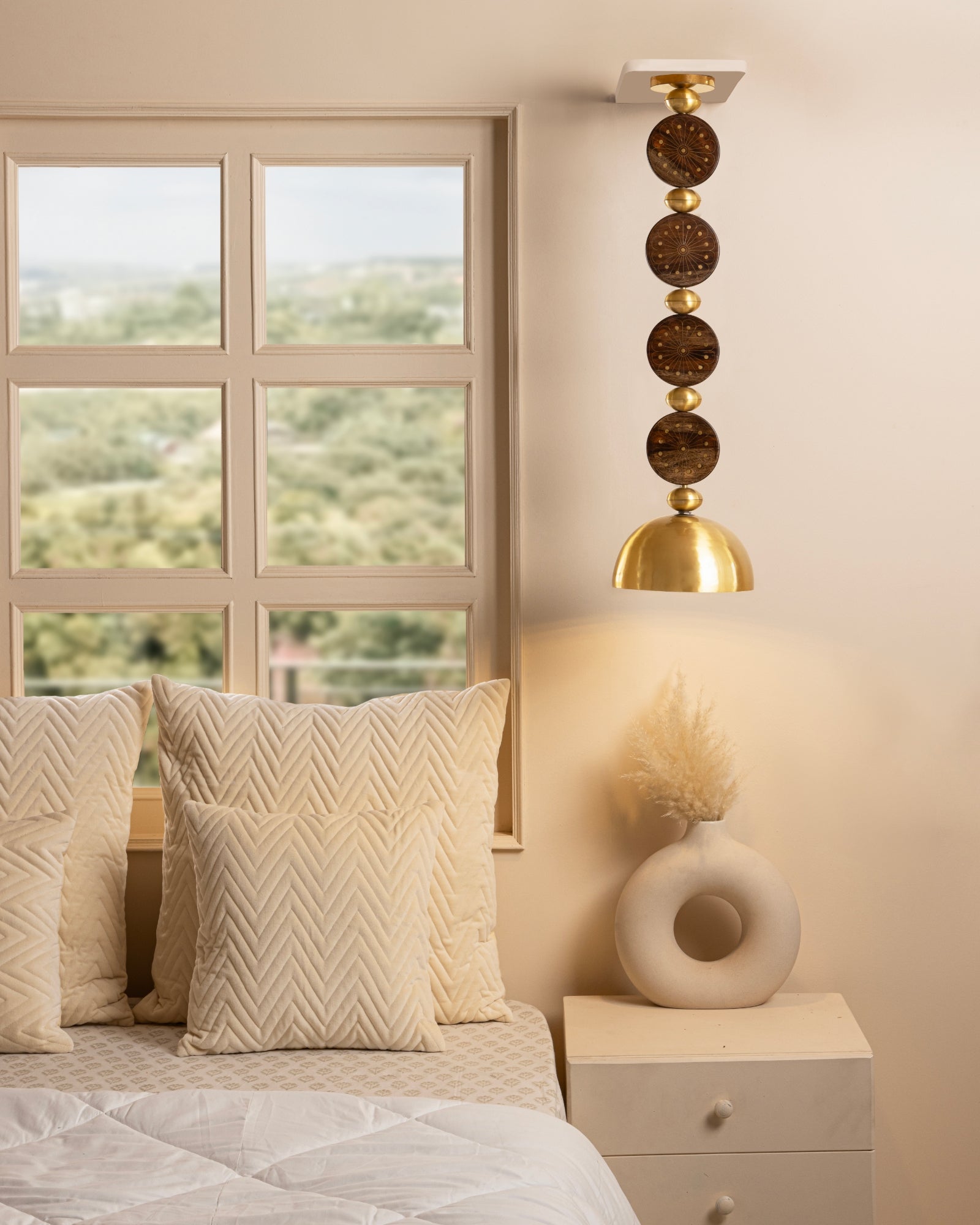 Mandala Tarkashi Pendant