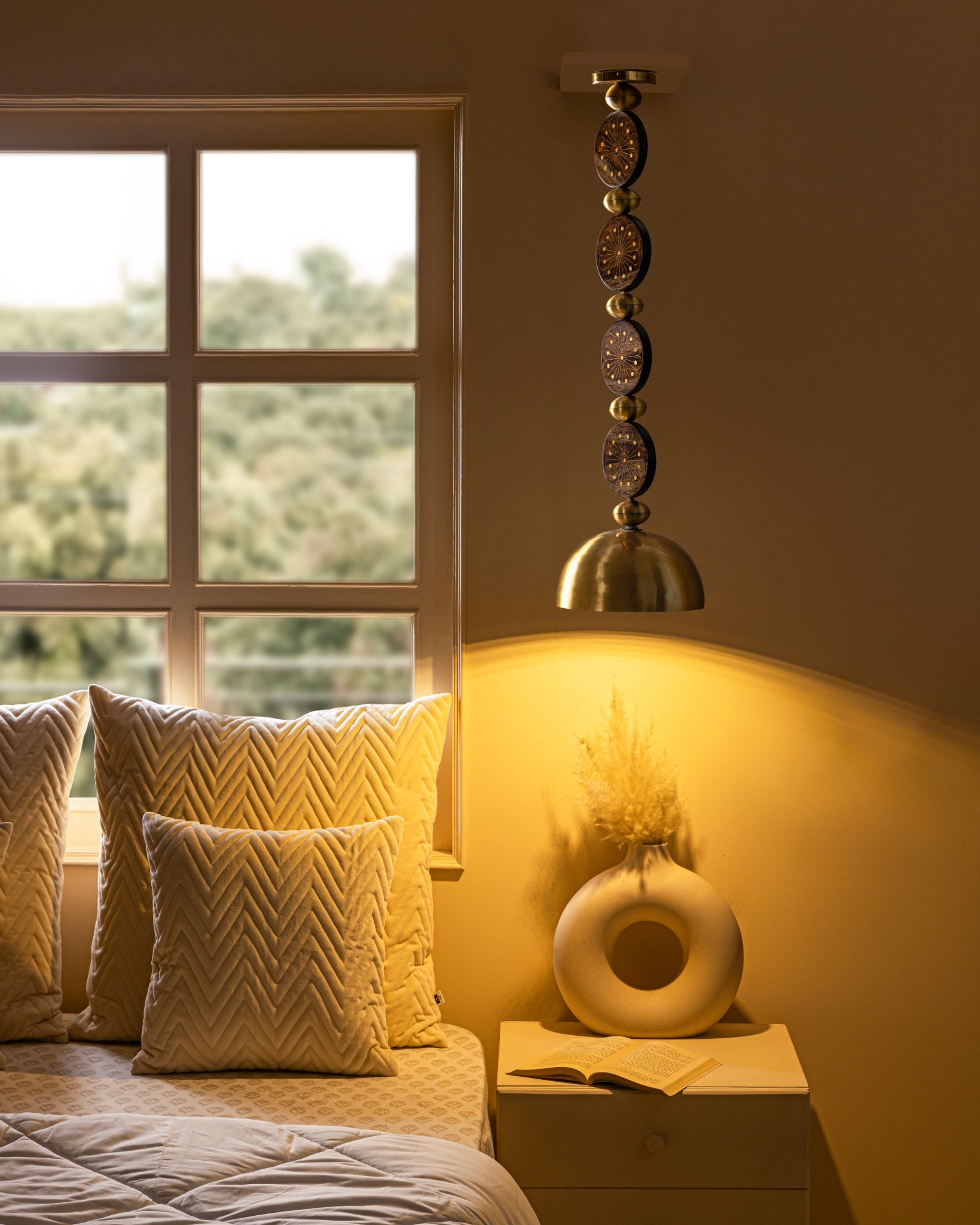 Mandala Tarkashi Pendant