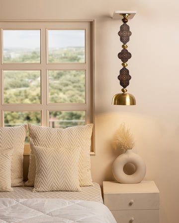 Floral Tarkashi Pendant