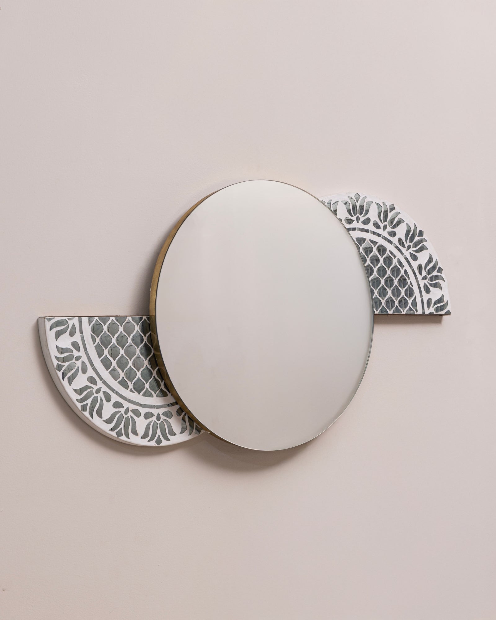 Lotus Thikri Wall Mirror