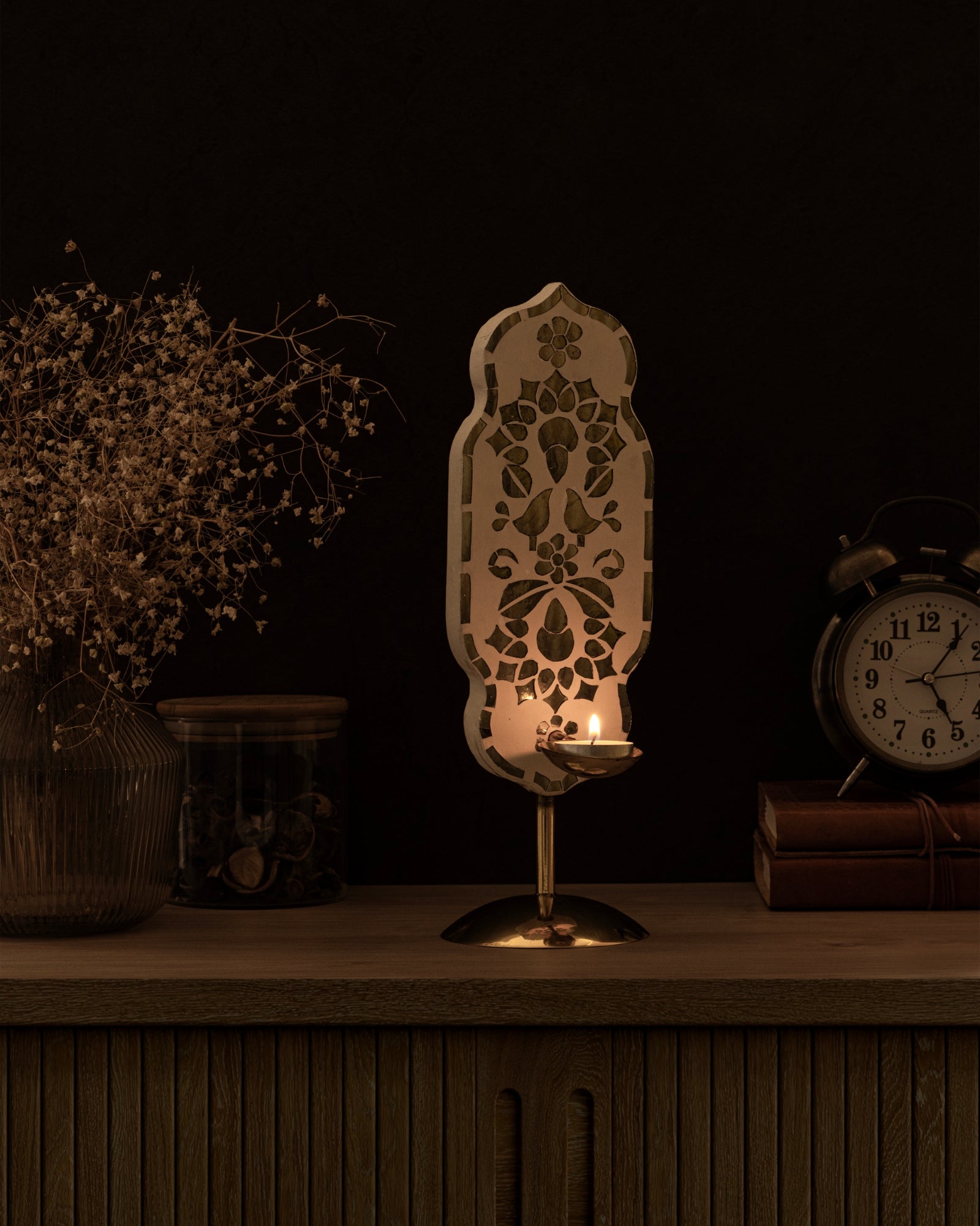 Peacock Thikri Tea Light